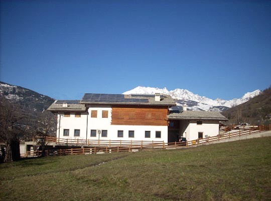 Realizzazione di impianto fotovoltaico 12,24 KWp nel Comune di Aosta