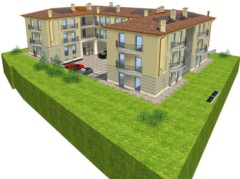 REALIZZAZIONE DI 16 UNITA' ABITATIVE IN CLASSE &quot;A&quot; NEL COMUNE DI PONT SAINT MARTIN (AO) - REALISATION DE 16 APPARTEMENTS EN CLASSE ENERGETIQUE &quot;A&quot; DANS LA COMMUNE DE PONT SAINT MARTIN (AO).